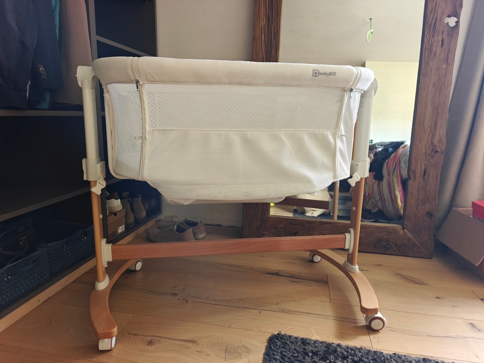 Co sleeper babyGo, Ophalen, Zo goed als nieuw, Wieg