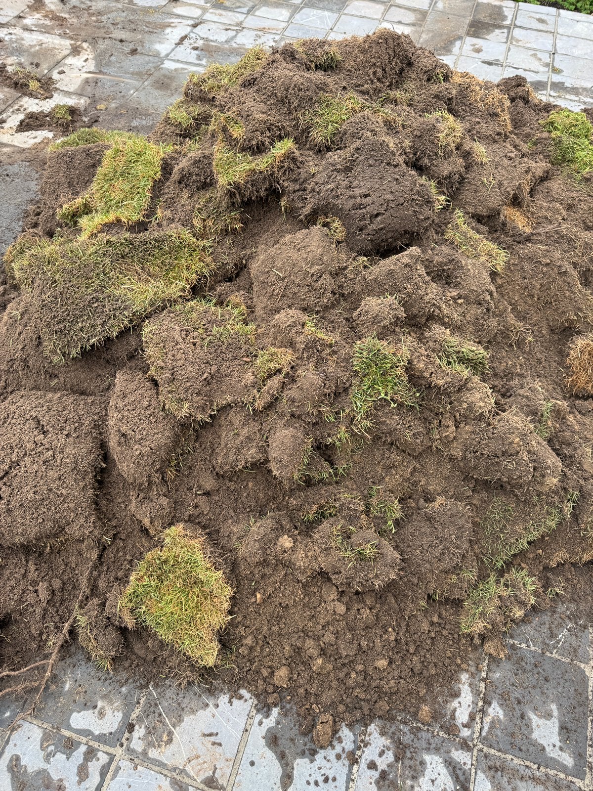Graszoden aanvulgrond compost, Jardin & Terrasse, Terre & Fumier, Enlèvement, Compost