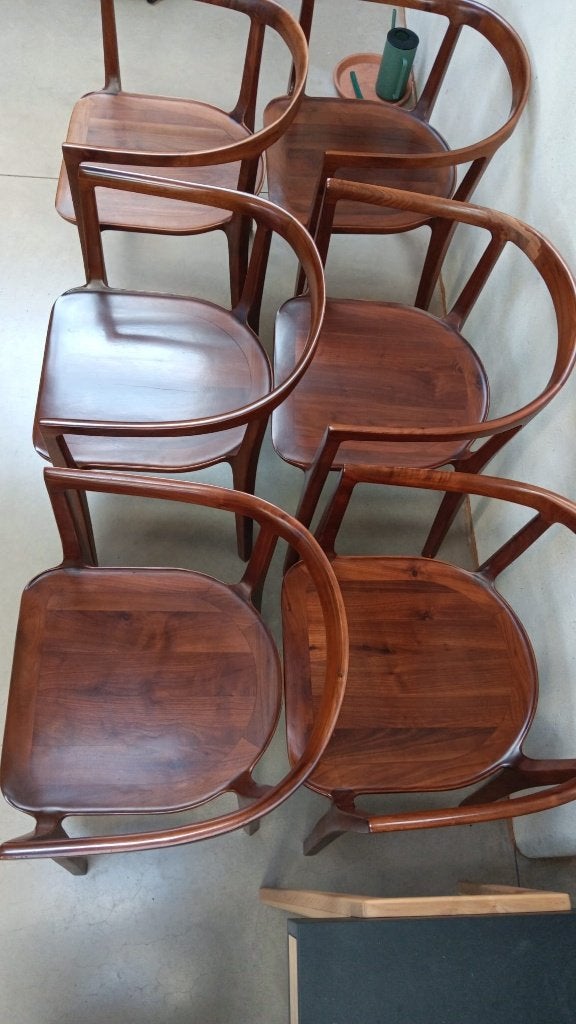 eetkamerstoelen, Huis en Inrichting, Ophalen, Gebruikt, Bruin, Chique vintage