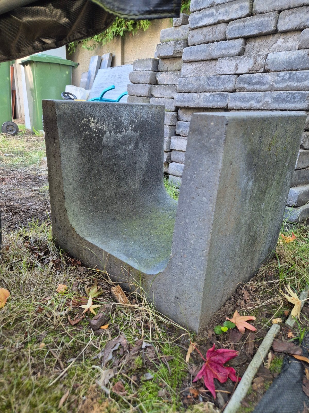 U element beton - 11 Stuks (40x40x50cm), Ophalen, Gebruikt, Beton