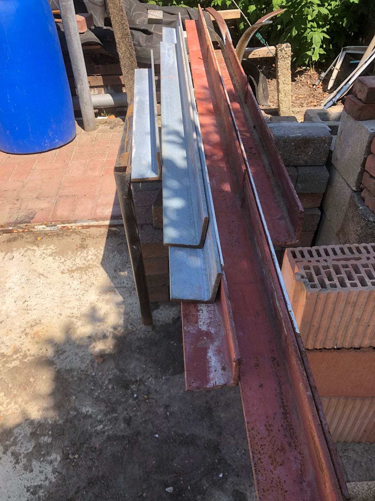 Verschillende afmetingen L-ijzers te koop, Doe-het-zelf en Bouw, IJzerwaren en Bevestigingsmiddelen, Ophalen, 100 tot 250 mm, Gebruikt