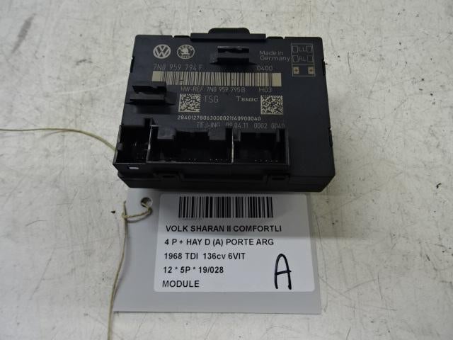 COMPUTER Volkswagen Sharan (7N) (7N0959794F), Gebruikt, Volkswagen