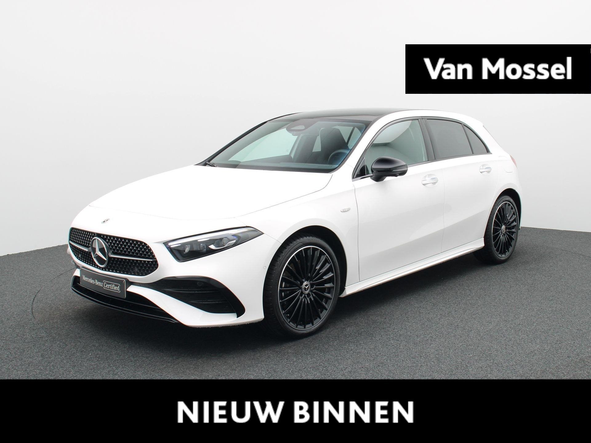Mercedes-Benz A 250 e AMG Line + MULTIBEAM LED + PANO DAK +, Auto's, Dealer onderhouden, Stof, Gebruikt, 16 kWh