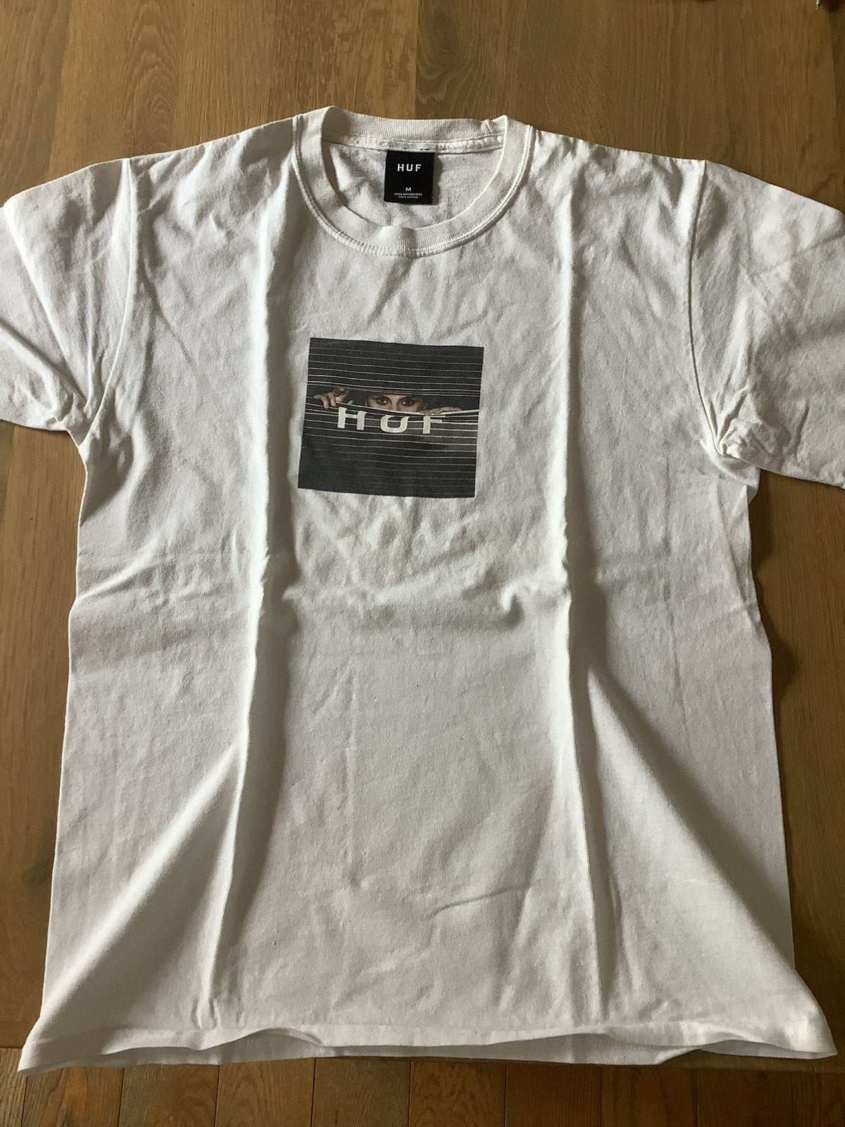t-shirt HUF, maat M, Enlèvement ou Envoi, Porté, Taille 48/50 (M), Blanc