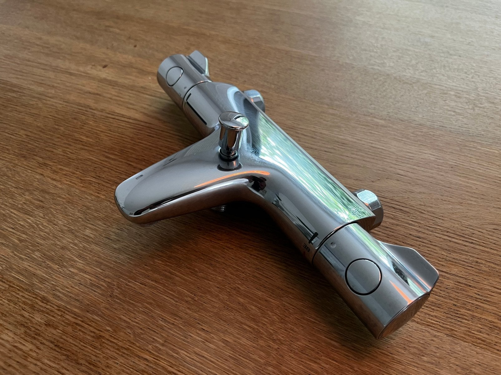 Grohe grohtherm 800 thermostatische badkraan, Doe-het-zelf en Bouw, Sanitair, Ophalen, Zo goed als nieuw, Kraan