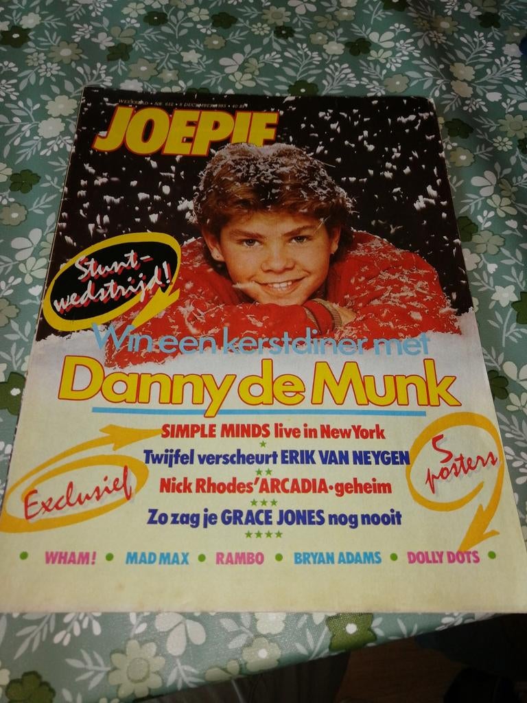 Joepie - 8 December 1985 (posters Madonna, Mad Max), Verzenden