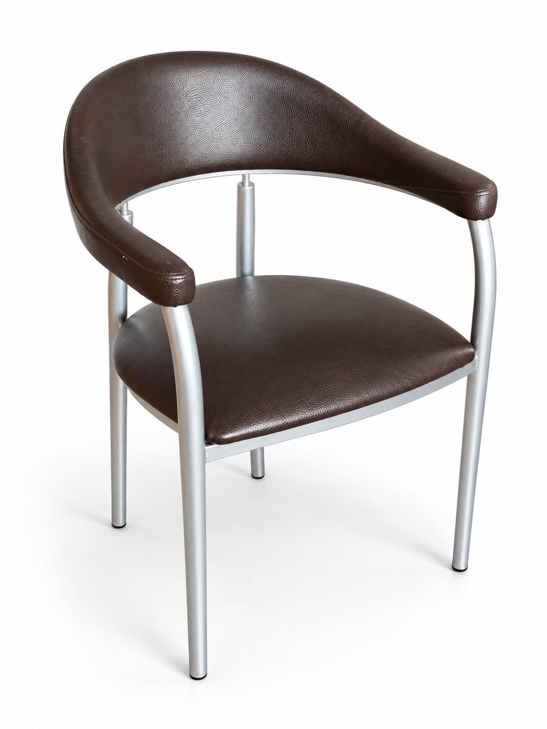 Ensemble de 6 chaises de salle à manger avec accoudoirs, Maison & Meubles, Enlèvement, Comme neuf, Métal