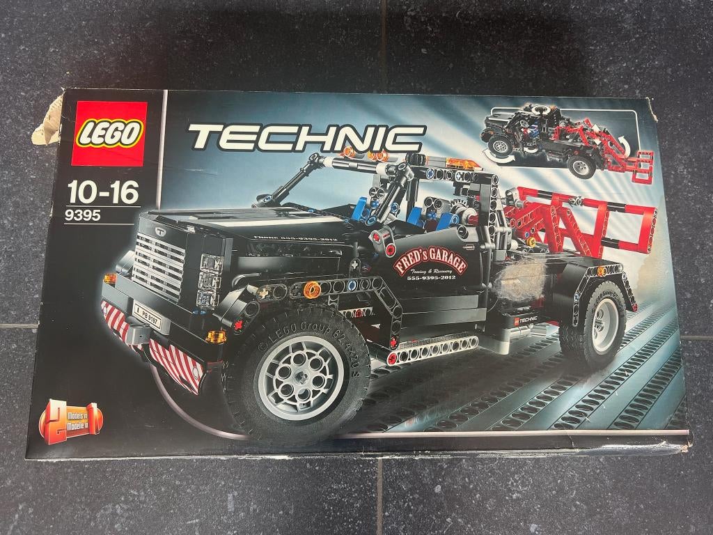 Lego Technic Takeltruck - 9395, Kinderen en Baby's, Ophalen, Gebruikt, Complete set, Lego