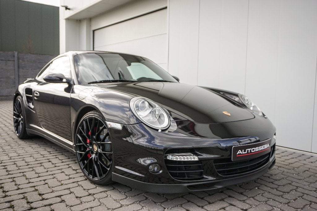 Porsche 997 Turbo – Topstaat | Slechts 34.222 km, Auto's, Porsche, Automaat, Dealer onderhouden, Zwart, Zwart
