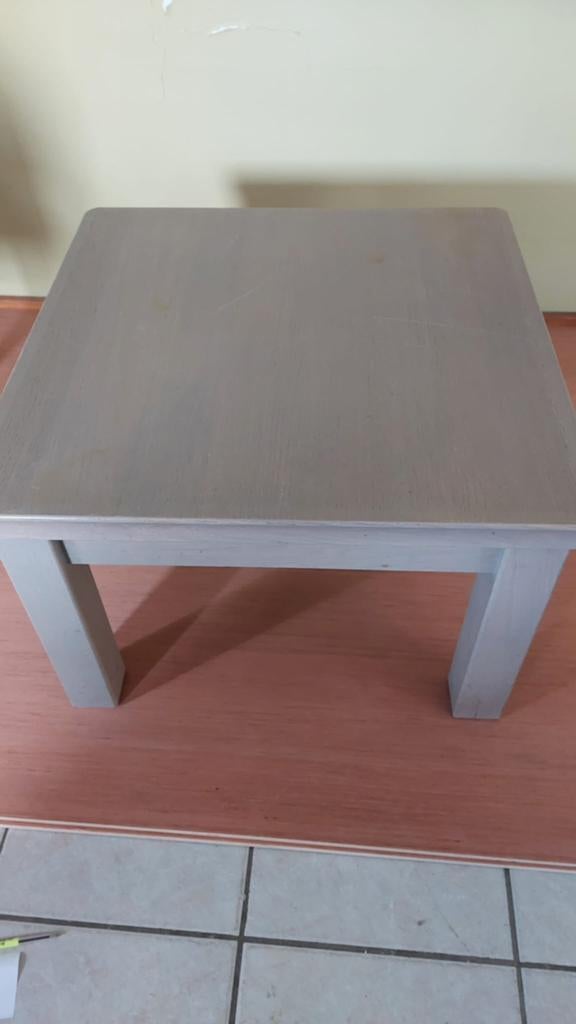 Salon tafeltje, Huis en Inrichting, Geen idee, Vierkant, 55 tot 75 cm, Zo goed als nieuw