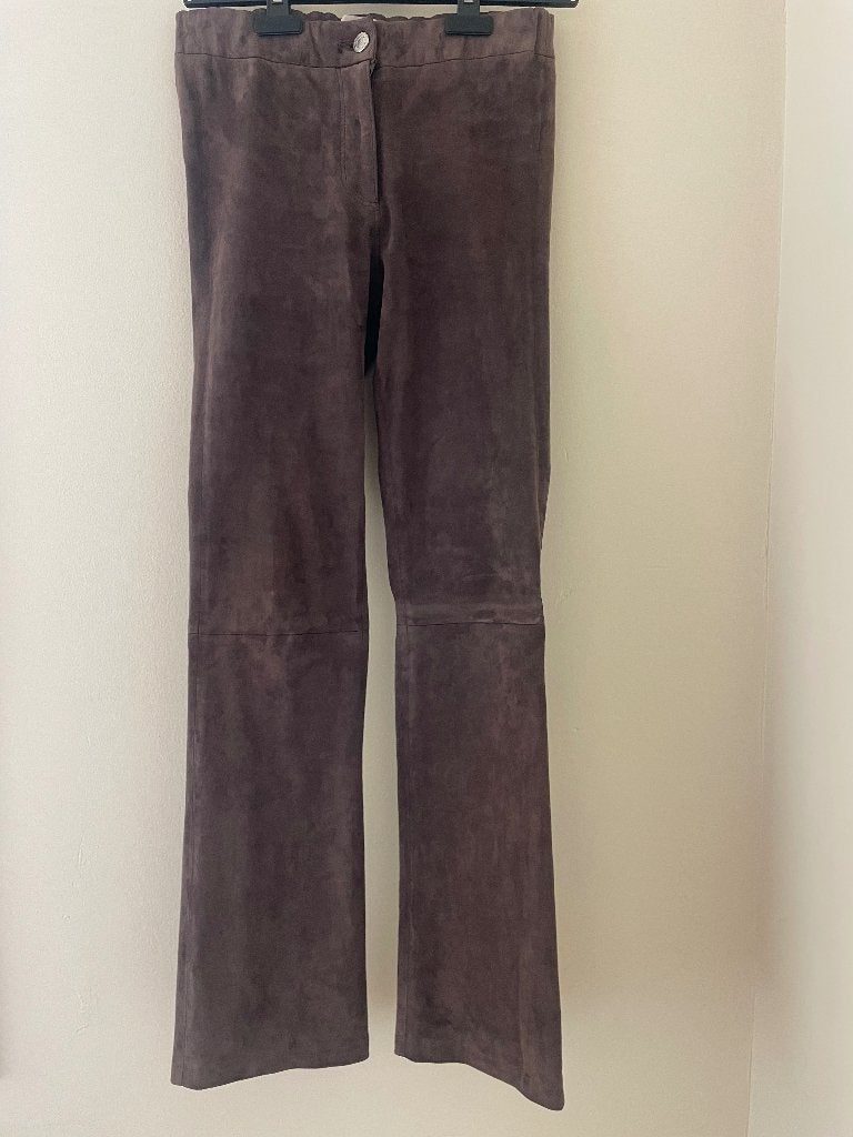 Broek suède, Bruin, Hemisphere, Ophalen of Verzenden, Zo goed als nieuw