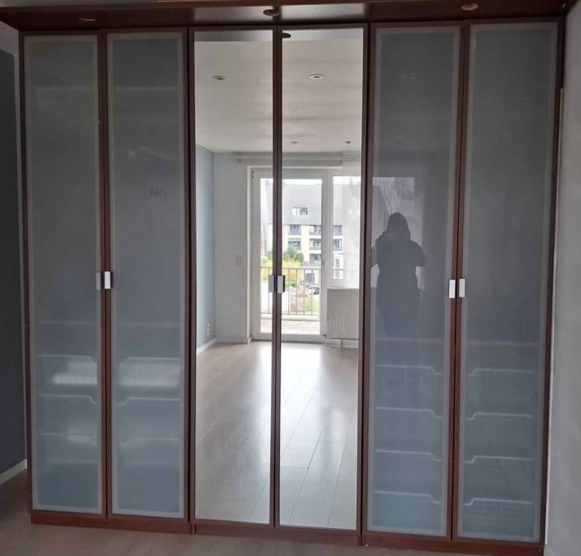 6 Portes pour dressing PAX IKEA, Avec porte(s), Moins de 25 cm, Portes, Verre