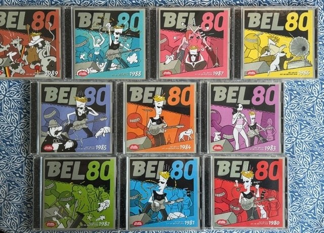 CD-box Humo Bel 80: Het beste uit de Belpop 1980-1989, Cd's en Dvd's, Boxset, Ophalen of Verzenden, Zo goed als nieuw, Pop