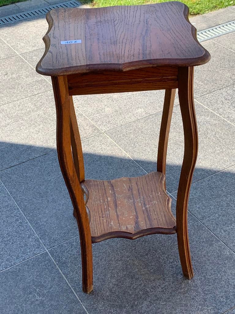 Vintage houten plantenstandaard, Ophalen