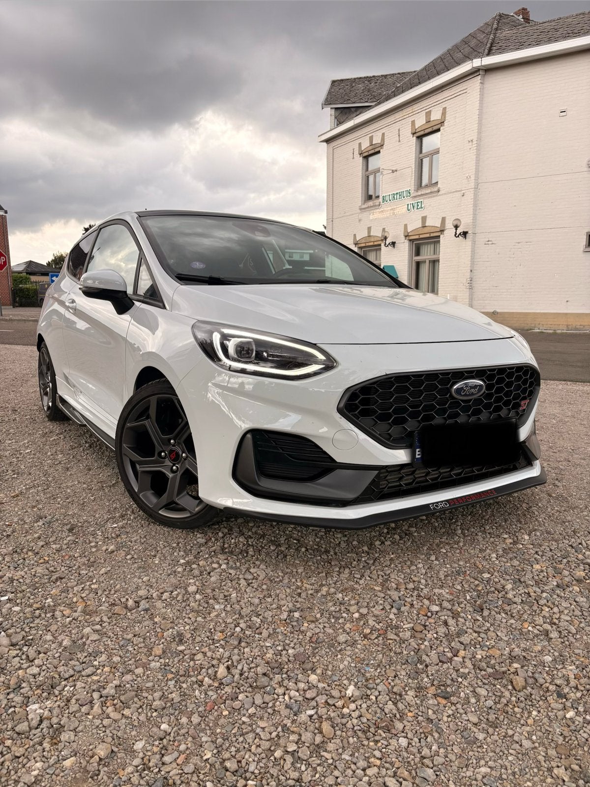 Ford fiesta ST ultimate 2022 1.5l ecoboost, Auto's, Voorwielaandrijving, Lane Keeping Assist, Wit, 1500 cc