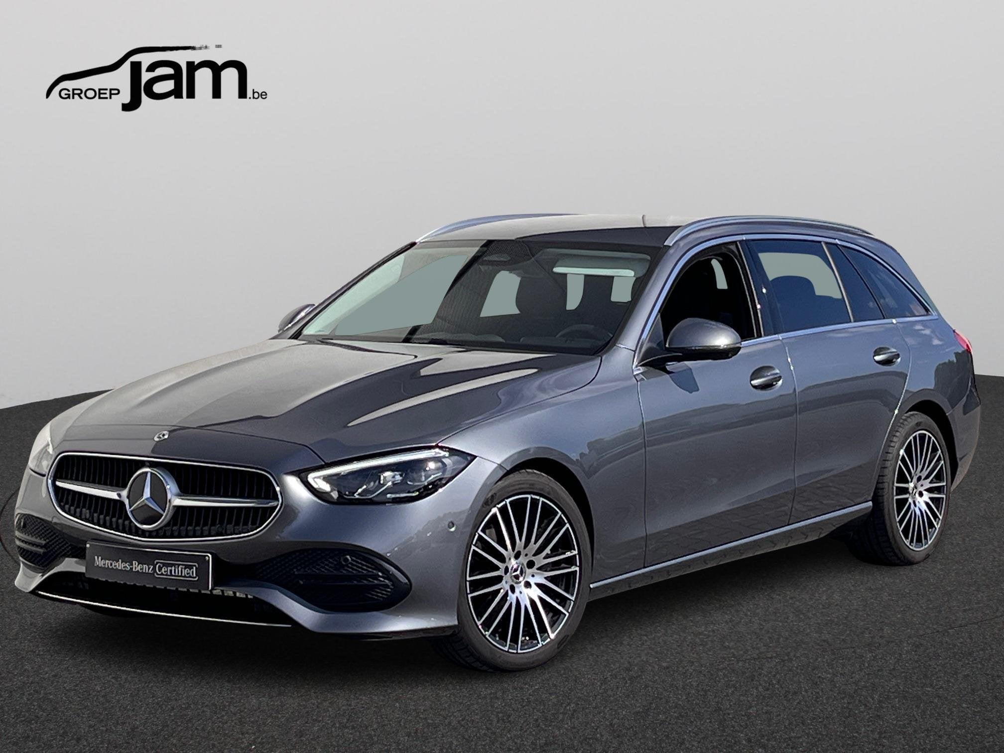 Mercedes-Benz C-Klasse Estate 200 Luxury Line (automatique), Argent ou Gris, Achat, 1610 kg, Euro 6