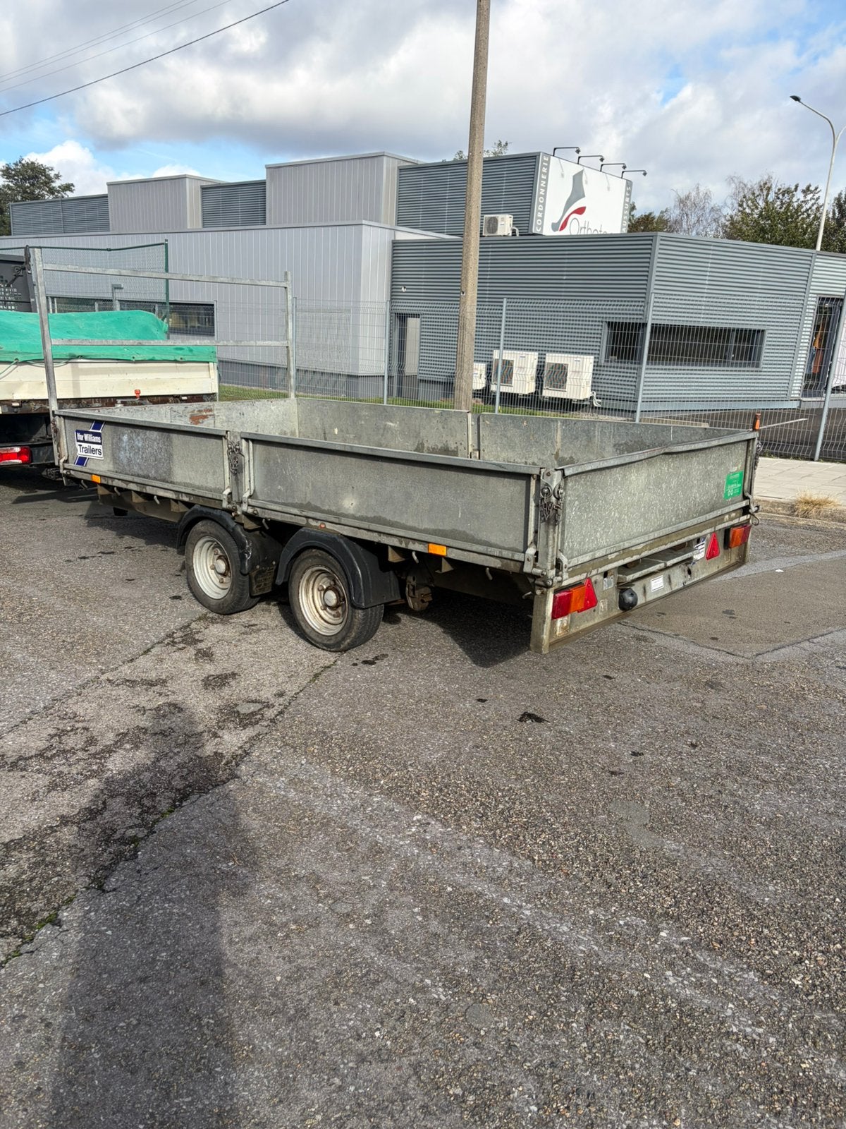 Remorque Ifor williams, Enlèvement, Utilisé