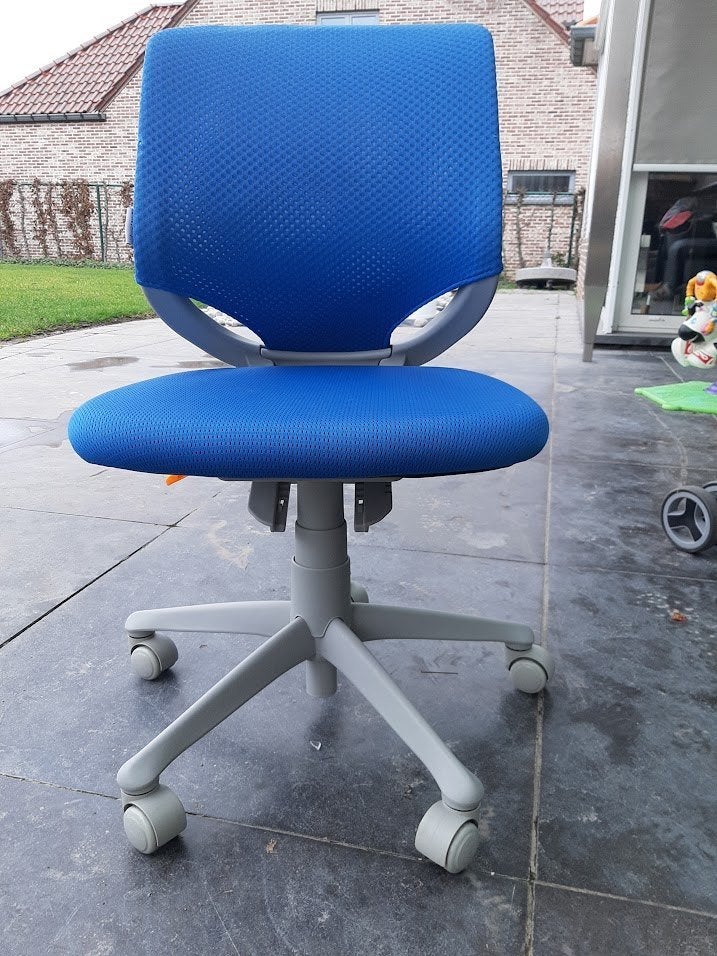Chaise de bureau ergonomique HJh Office pour enfant, Comme neuf, Enlèvement, Bleu, Chaise de bureau