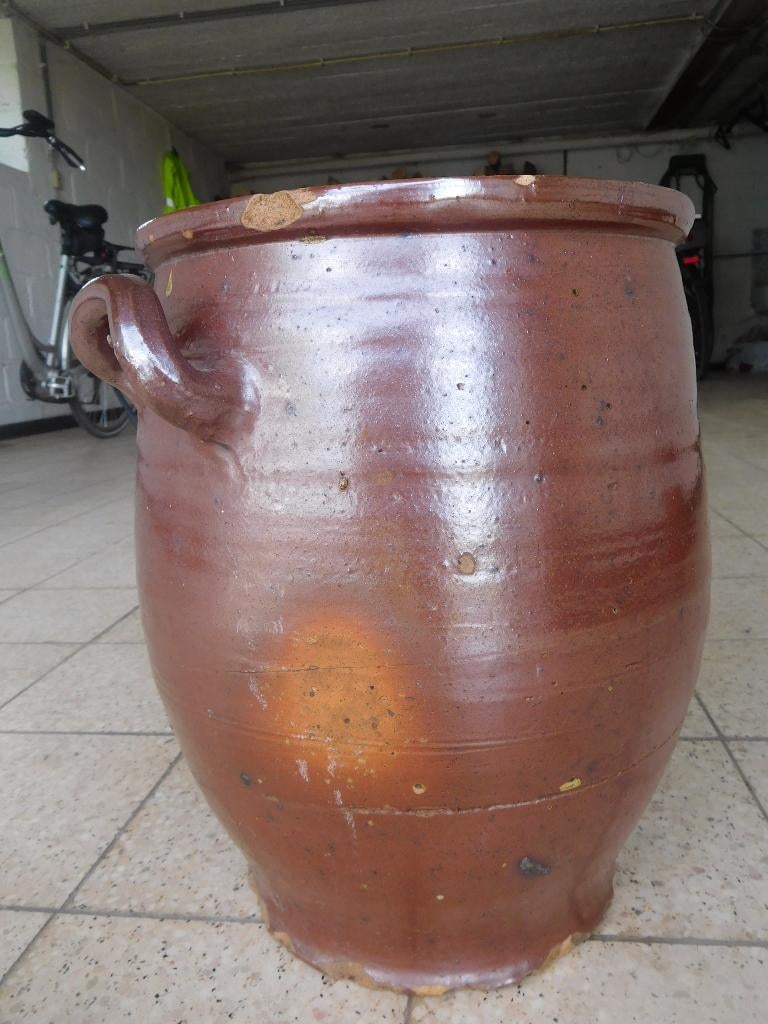 Pots en grès, Ophalen, Gebruikt