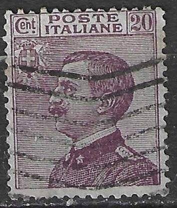 Italie 1925/1927 - Yvert 179 - Victor Emmanuel III (ST), Envoi, Affranchi