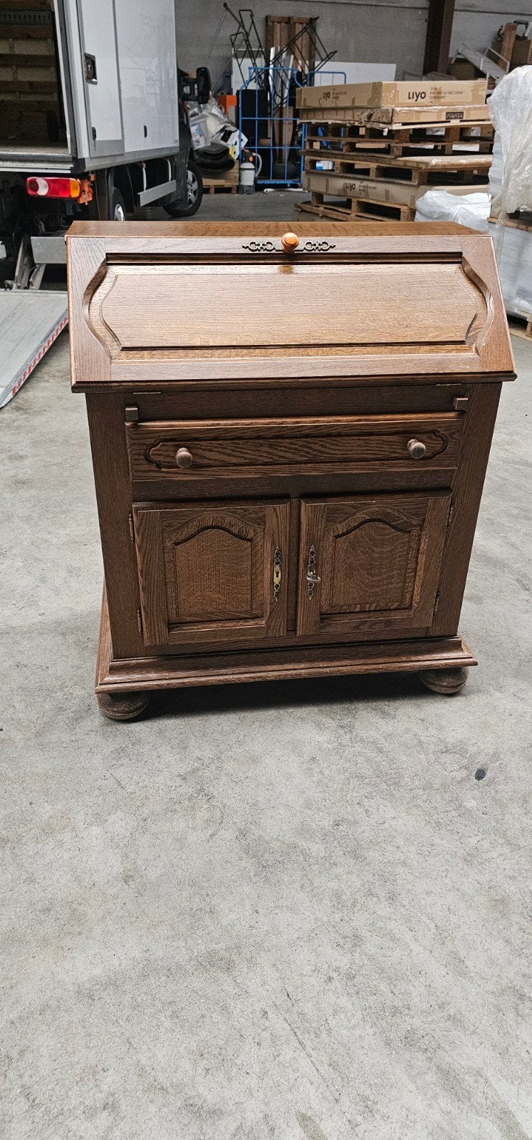 secretaire- bureau, Enlèvement