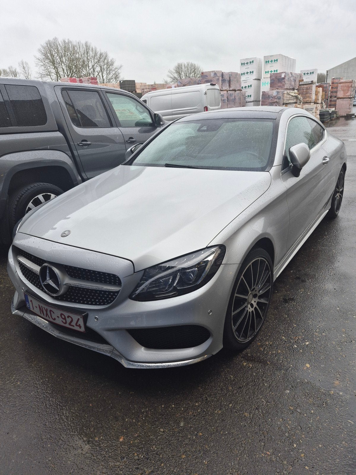 mercedes 220 d coupé, Auto's, Automaat, Dealer onderhouden, Leder, Overige kleuren