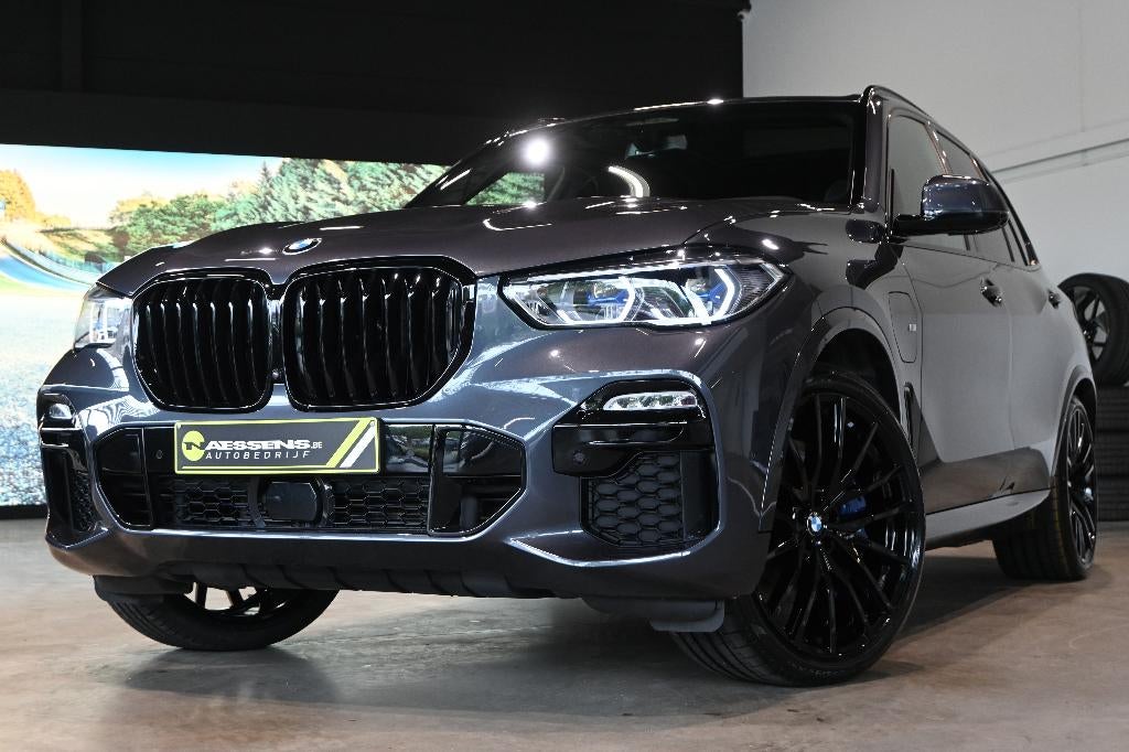 BMW X5 45e xDrive M-PACK *LASER/LEDER/PANO/H&K/360/ACC/HUD*, Auto's, BMW, Automaat, Leder, 5 zetels, Hybride Elektrisch/Benzine