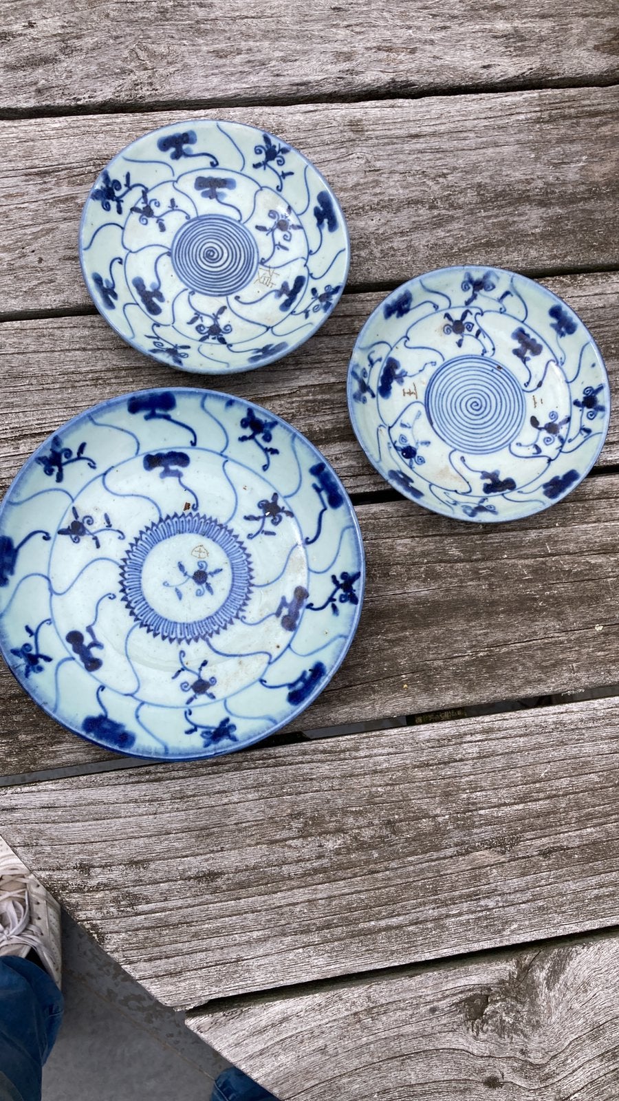 Chinees exportporselein uit de Qing-dynastie, Ophalen