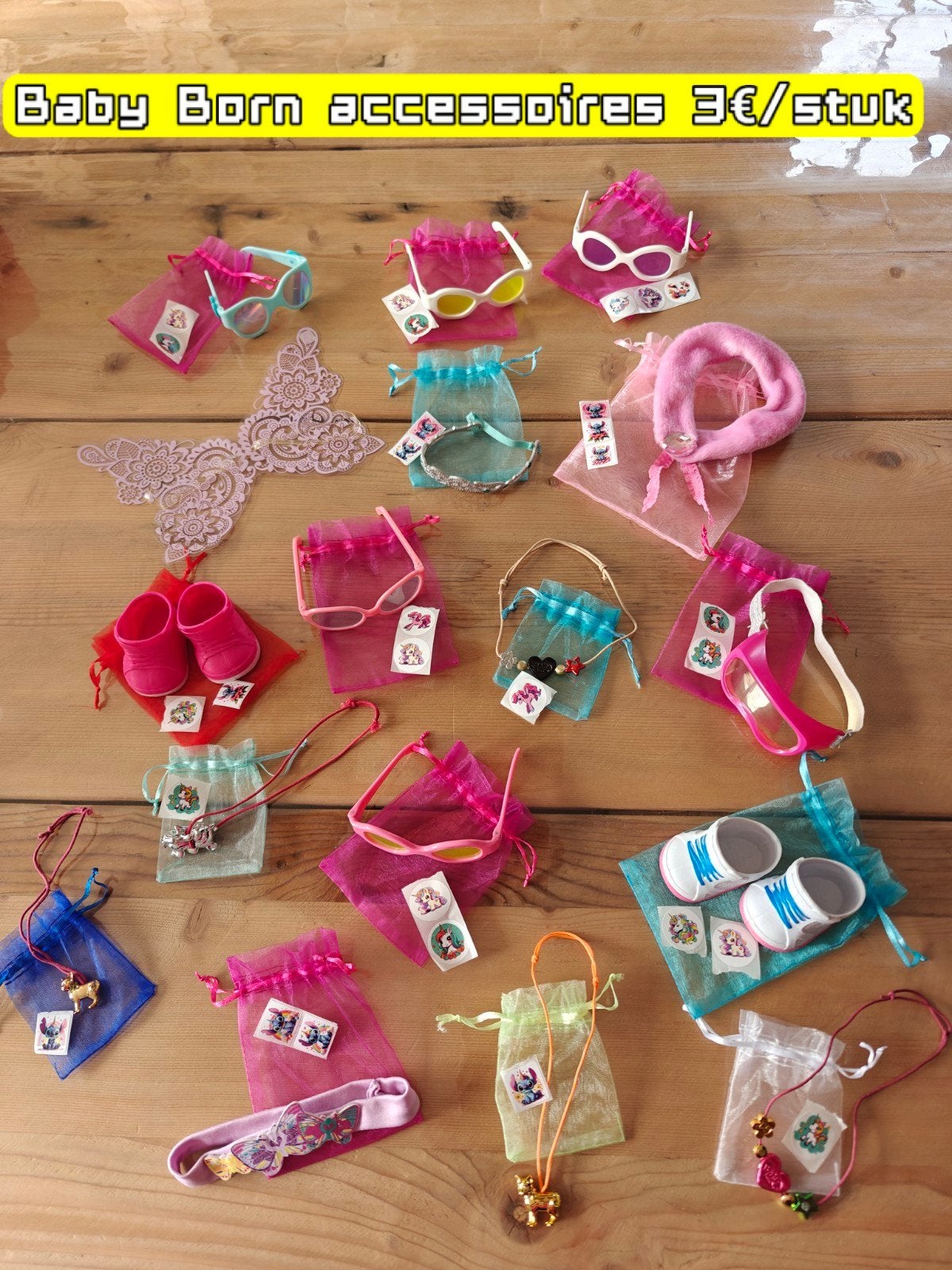 Baby Born accessoires 3€/stuk uit te kiezen., Kinderen en Baby's, Ophalen of Verzenden