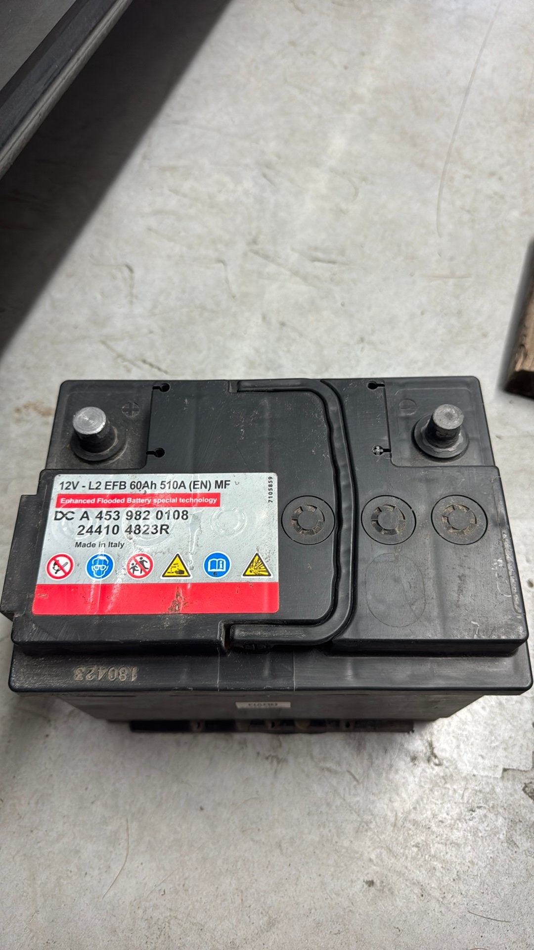 Batterie Fiamm 12v 60Ah 510A ***Garantie***, Autos : Pièces & Accessoires, Enlèvement, Utilisé
