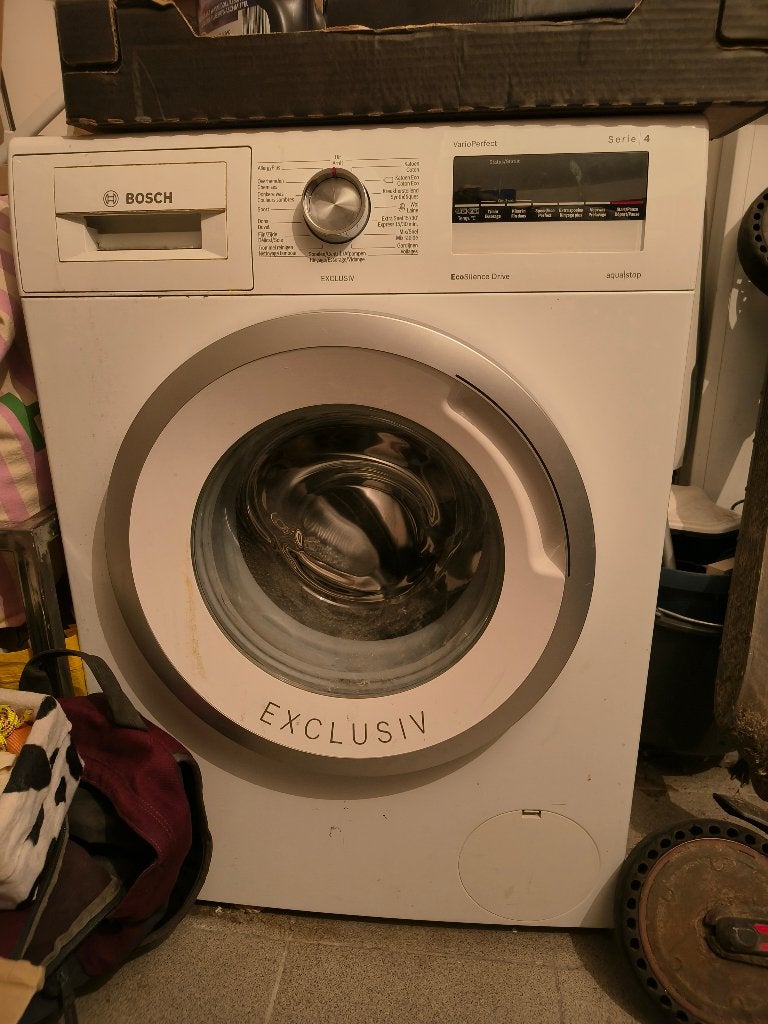 Wasmachine Bosch Serie 4, Ophalen, Gebruikt, Energieklasse A of zuiniger, 1200 tot 1600 toeren