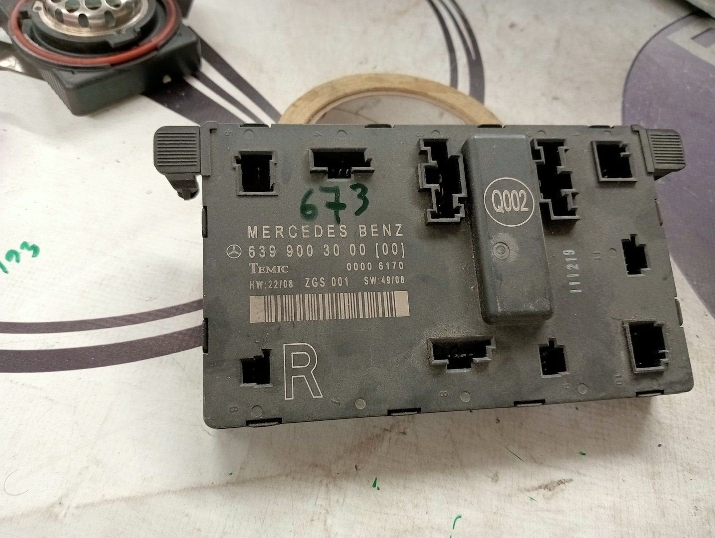 Centrale Deurvergrendelings Module van een Mercedes Vito, Utilisé, -, -, Enlèvement ou Envoi