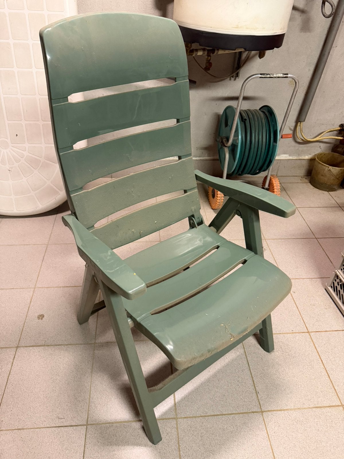 6x opvoubare tuinstoelen, Enlèvement, Comme neuf