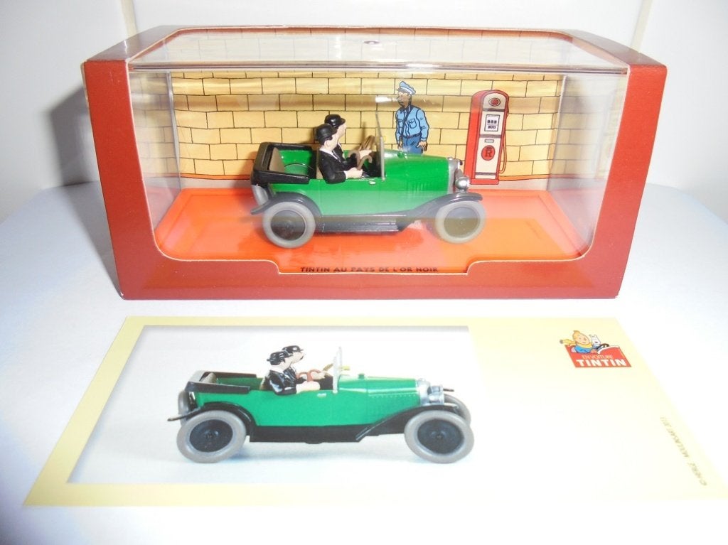 Kuifje nr 12 De Citroën 5 HP van Jansen & Janssen, Collections, Personnages de BD, Enlèvement ou Envoi, Tintin, Comme neuf, Autres types
