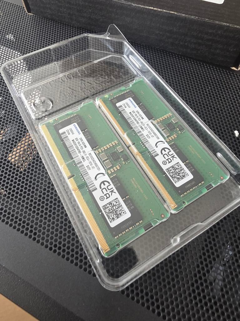 Samsung DDR5 Sodimm 2x8gb 5600Mhz, Computers en Software, RAM geheugen, Ophalen of Verzenden, DDR5