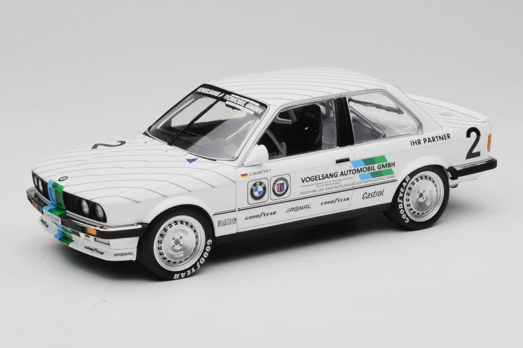 BMW 325i #2 Team Vogelsang DTM 1986 NIEUW 1/18, Hobby en Vrije tijd, Modelauto's | 1:18, Nieuw, Auto, MiniChamps, Ophalen of Verzenden
