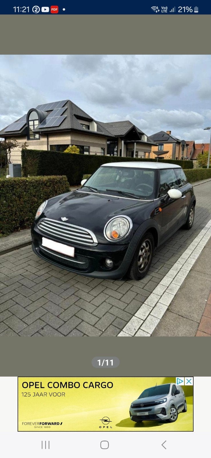 mini cooper, Autos, Achat, Boîte manuelle, Diesel, Particulier
