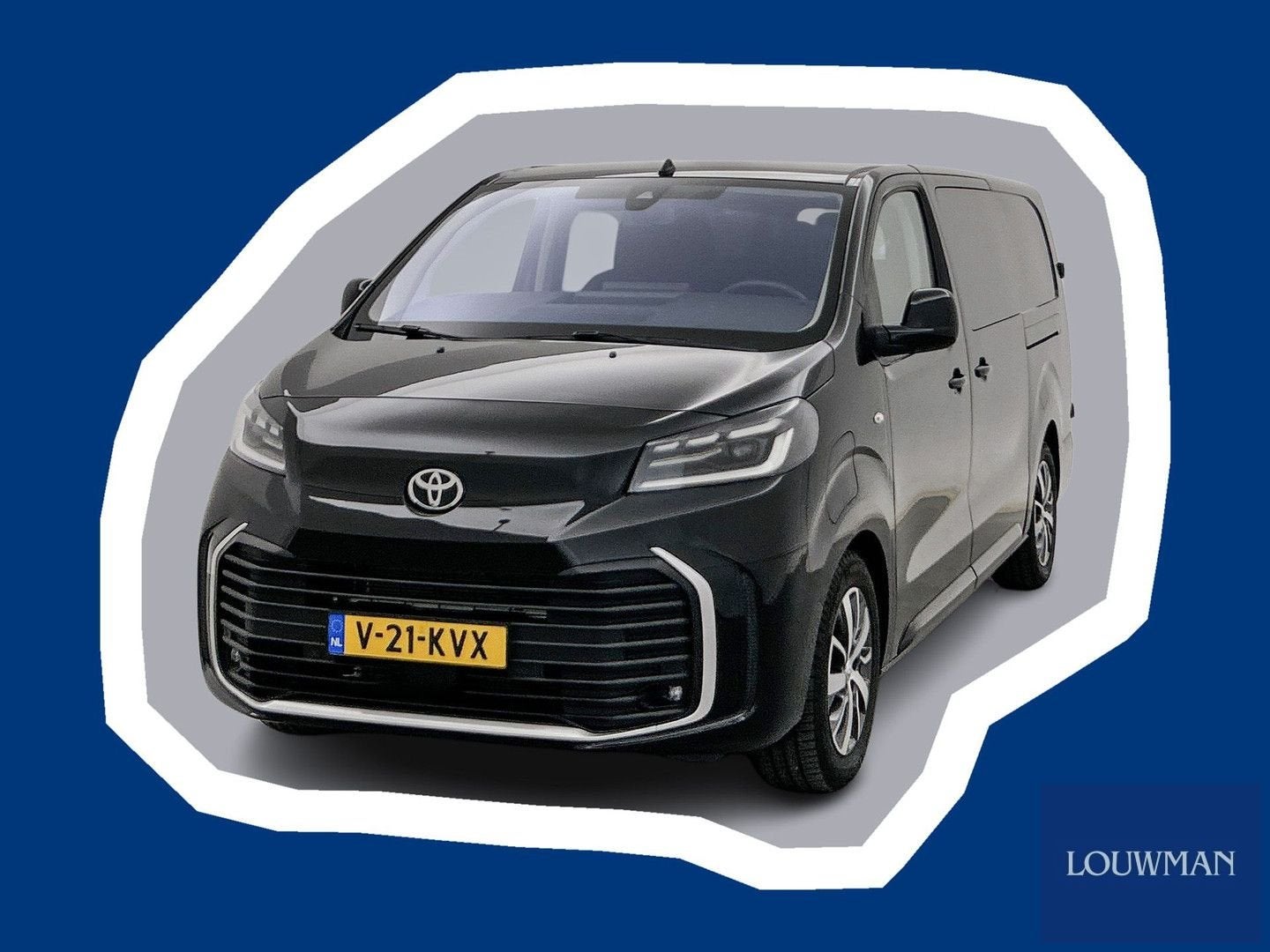 Toyota PROACE Electric Worker Professional Extra Range Long, Automaat, Zwart, Parkeersensor, Toyota