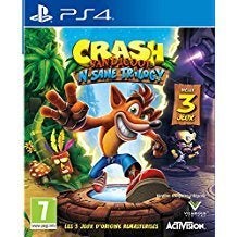 crash bandicoot trilogie jeu playstation 4, Enlèvement, Comme neuf