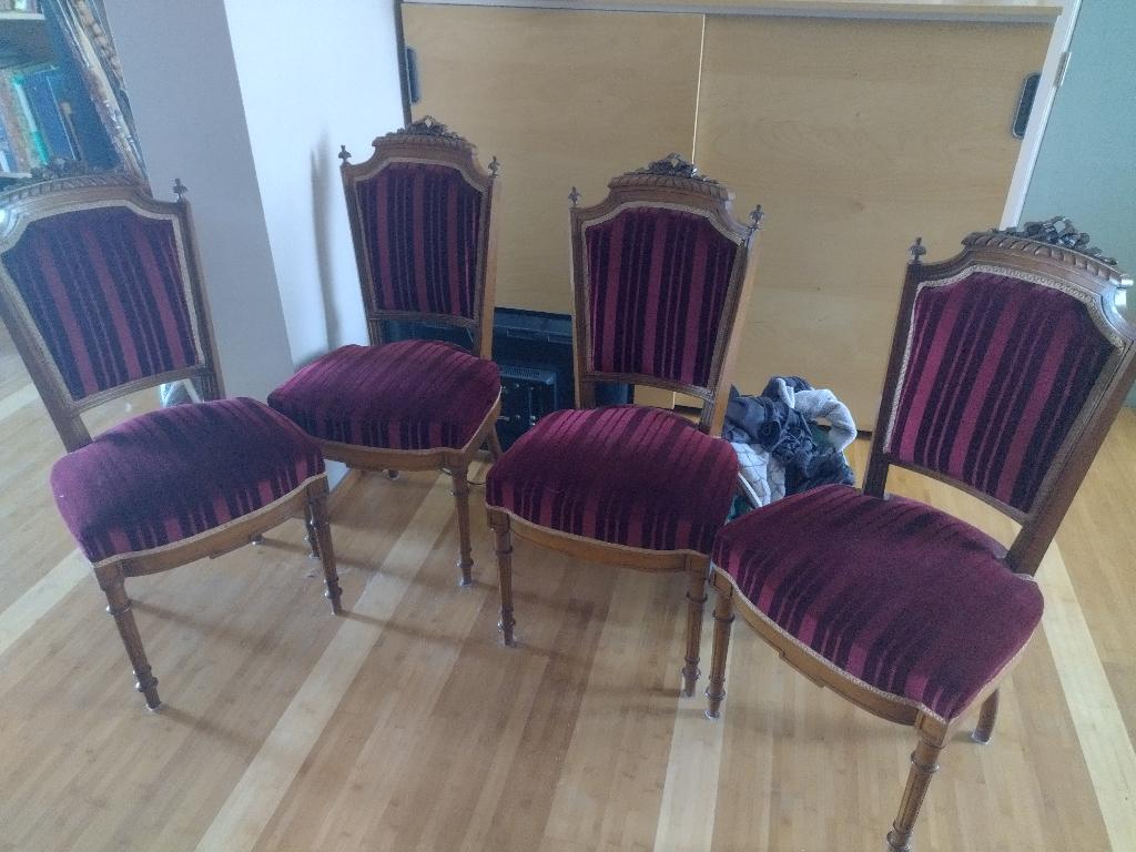 Stoel in 4-stijl, Ophalen