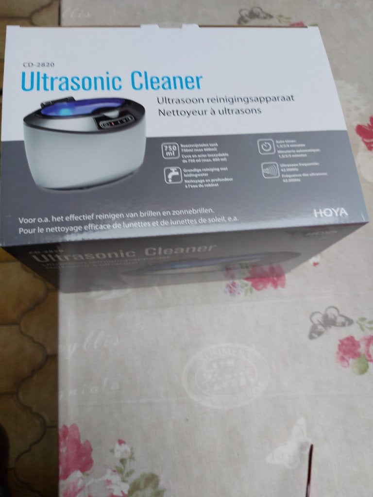 Ultrasonic cleaner HOYA, Electroménager, Enlèvement, Neuf, Nettoyeur à vapeur