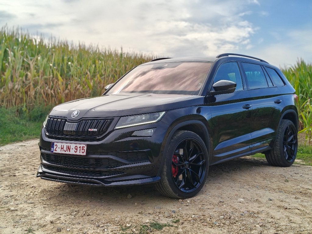 Skoda Kodiaq VRS 2020, Cuir et Alcantara, Achat, Euro 6, Entretenue par le concessionnaire