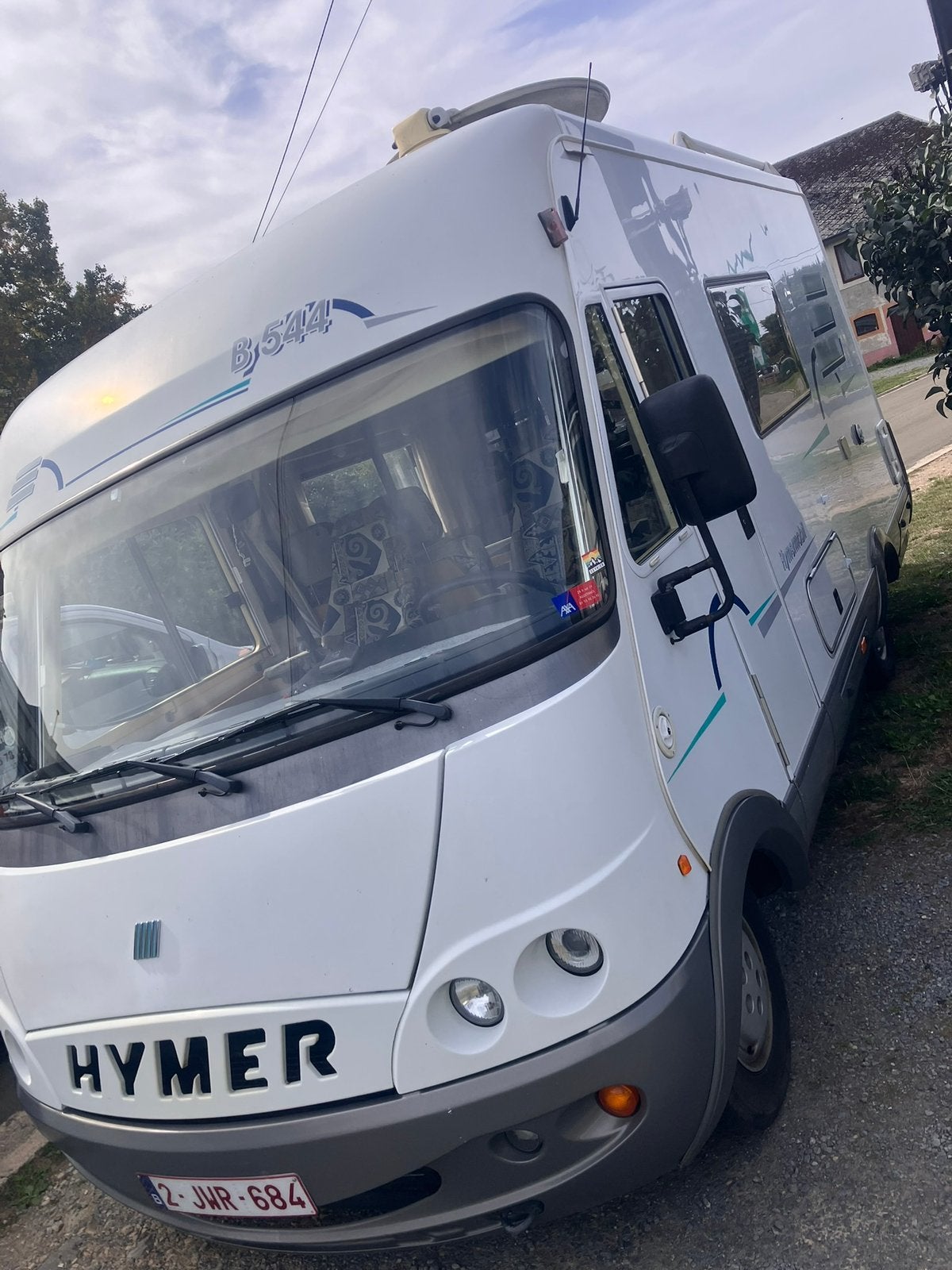 hymer b544 permis B prete a immatriculer, Caravanes & Camping, Boîte manuelle, Jusqu'à 6, Douche, Diesel
