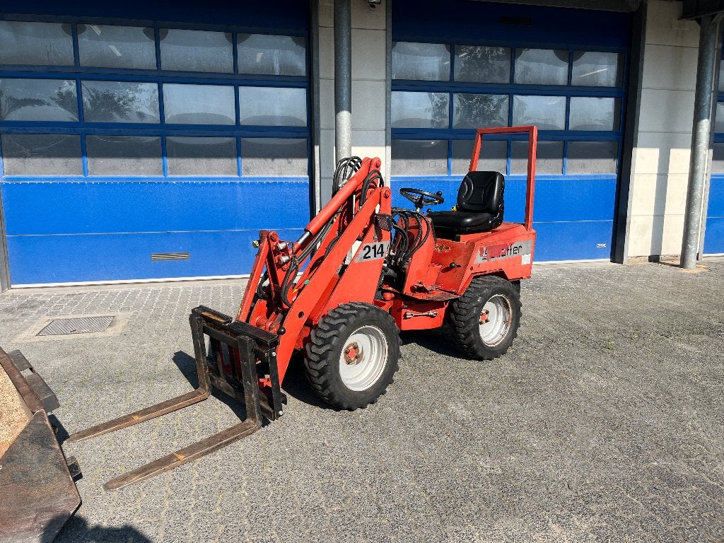 Schäffer 214 Minishovel / Miniloader, Ophalen