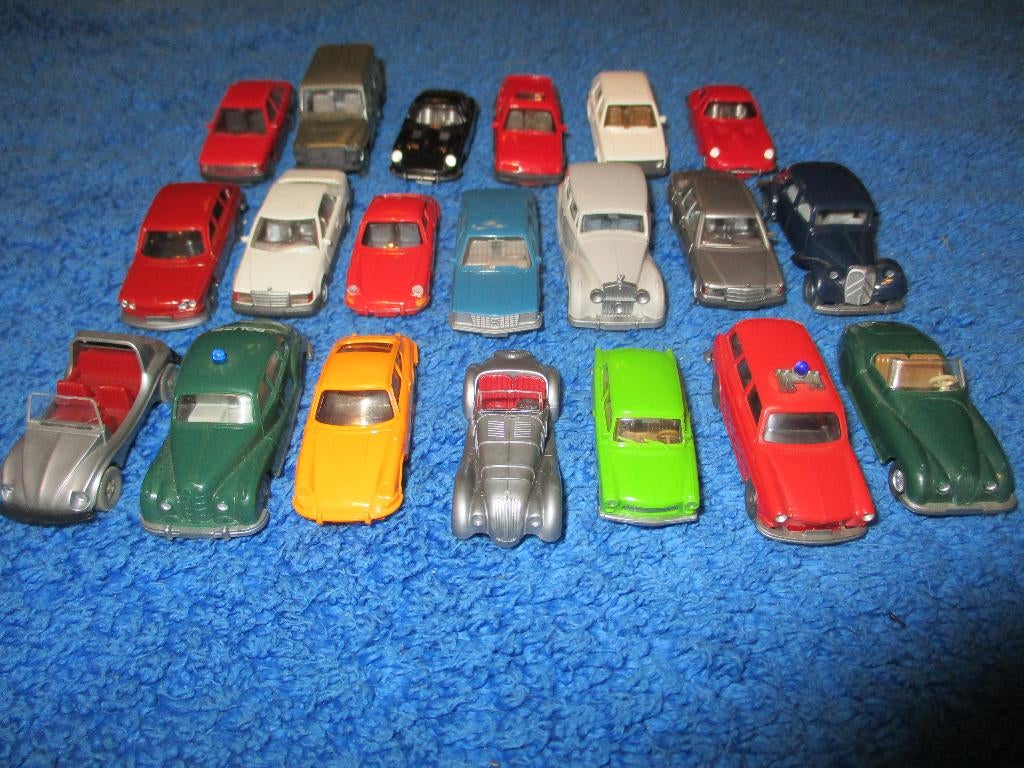 Wiking lot de 20 voitures HO pour Marklin (4), Enlèvement ou Envoi, Utilisé, Voiture, Wiking