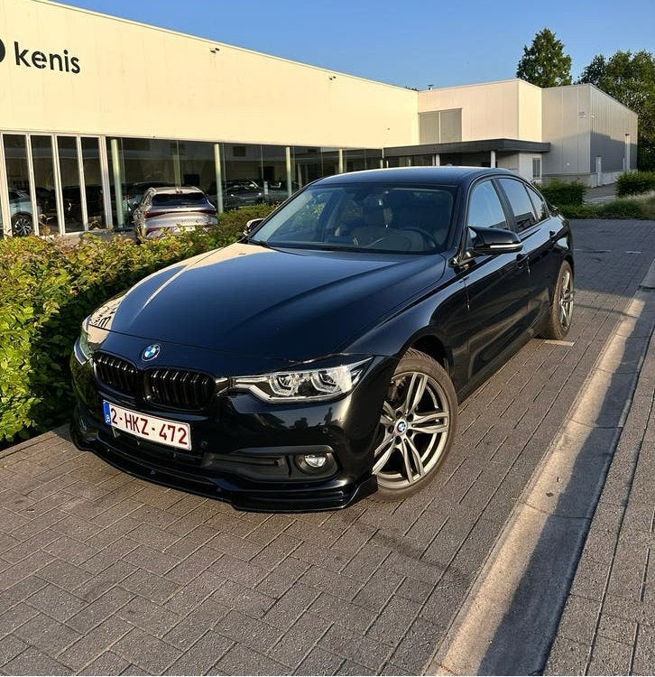 BMW 318i 2018, Autos, Achat, Euro 6, Entretenue par le concessionnaire, Noir