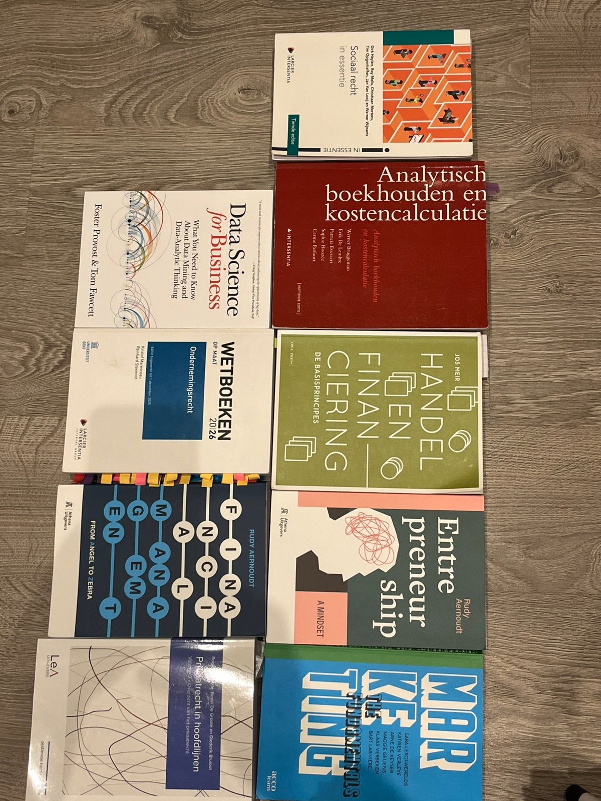 Boeken handelswetenschappen, Enlèvement ou Envoi, Utilisé, Enseignement supérieur