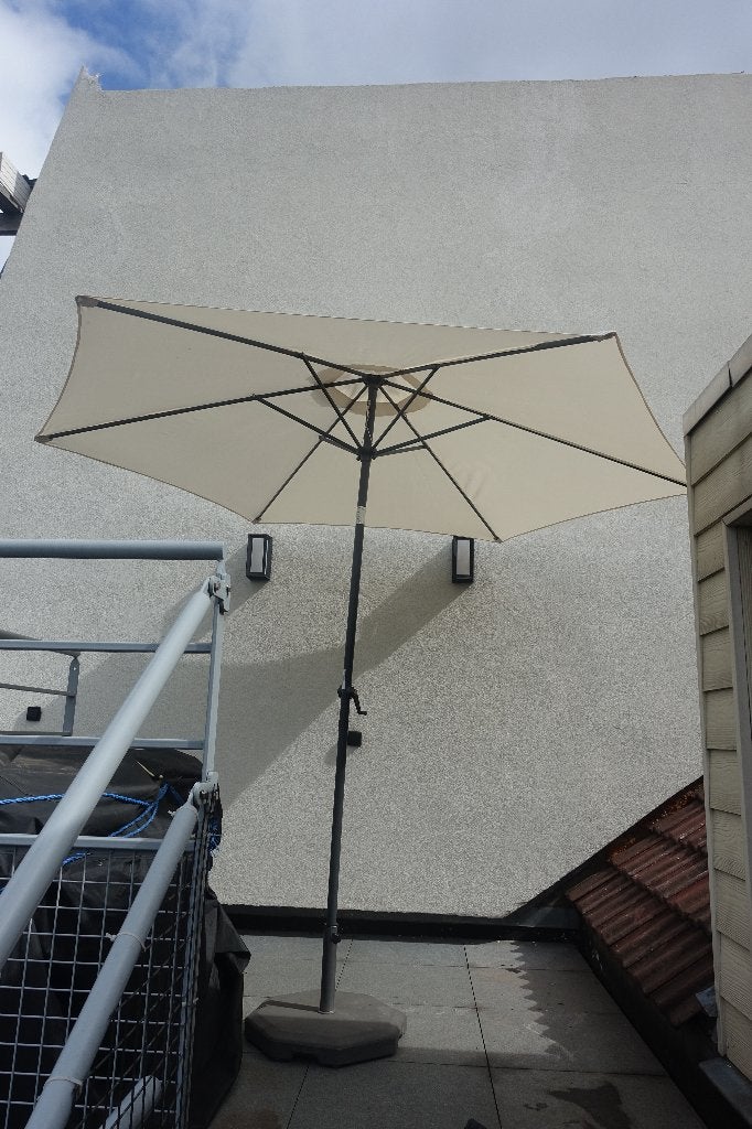 Parasol, Jardin & Terrasse, Enlèvement, Utilisé, 2 à 3 mètres, Inclinable