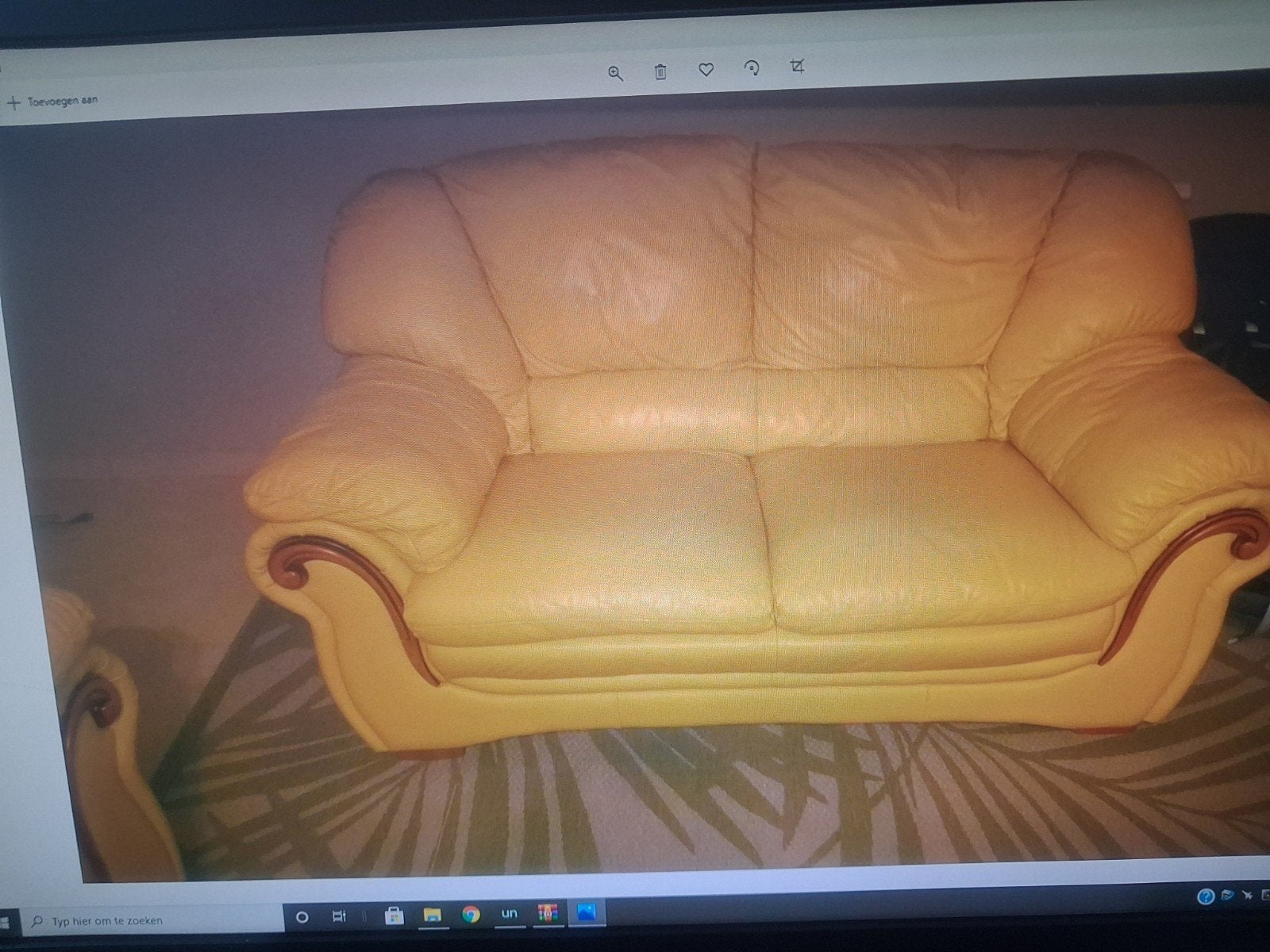 salon te koop, Ophalen, Gebruikt, Leer