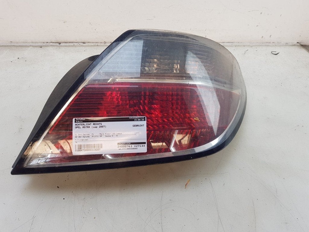 ACHTERLICHT RECHTS Astra H GTC (L08) (|93183056|93190791|), Gebruikt, Opel